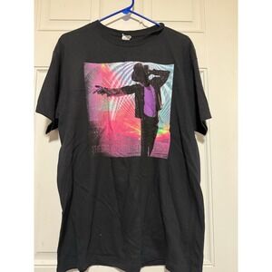 Michael Jackson - "The Spirit Of Michael" -‎ Black Shirt -large Anvil